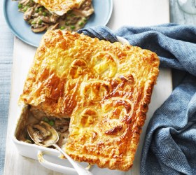 Chicken and Mushroom Pie