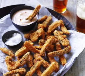 Portabella Mushroom Fries