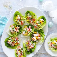 Avocado, Mango and Chilli Prawn Cups