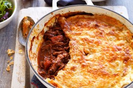 One-Pot Pulled Beef Brisket Pie