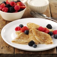 Cinnamon Buttermilk Crepes