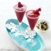 Frozen Raspberry Daiquiris