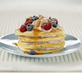 Berry Ricotta Hotcakes