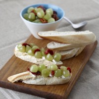 Grapes Bruschetta