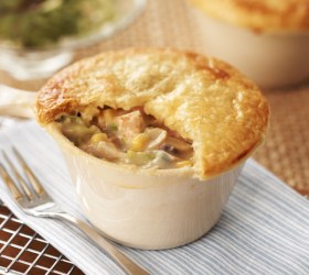 Chicken, Leek & Mushroom Pot Pies