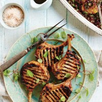 Grilled Pork Chops with Citrus Quinoa Salad