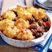 Braised Mushroom & Beef Casserole