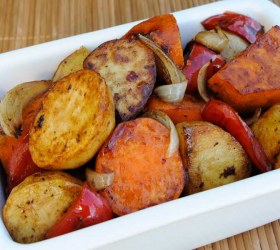 Balsamic Glazed Roasted Vegetables