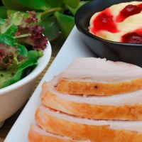 Roast Turkey Sandwich with Cranberry Mayonnaise