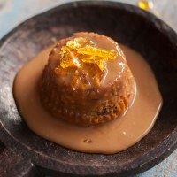 Mini Date Puddings with Caramel Sauce