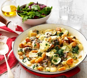 Creamy Mushroom Gnocchi