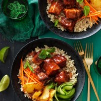 Crispy Sweet and Sour Pork Belly Salad