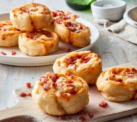 Pepperoni Pizza Scrolls