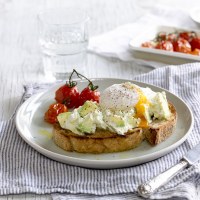 Avocado and Ricotta Smash on Crusty Sourdough