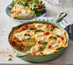 Chicken and Vegetable Frittata