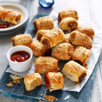 Pork and Veggie Sausage Rolls