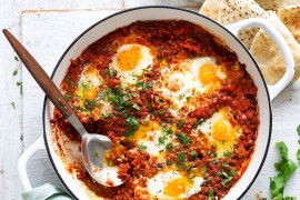 Quick Shakshuka Eggs