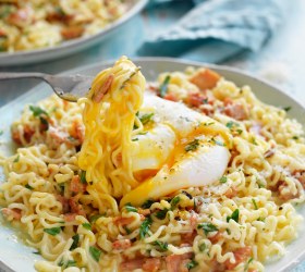 Ramen carbonara