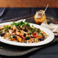 Barley and Nutty Roast Vegetable Salad