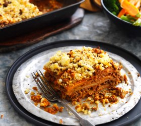 Beef Mince Rogan Josh Potato Bake