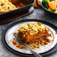 Beef Mince Rogan Josh Potato Bake