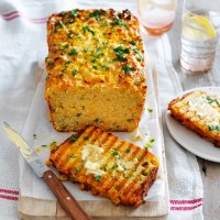 Savoury Corn Fritter Loaf