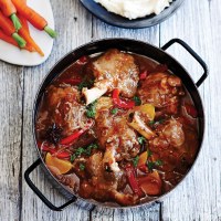 Slow Cooked Lamb Shanks with Asian flavours