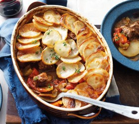 Slow-cooked Vegetable and Lamb Casserole