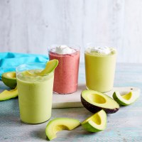 Three Avocado Smoothies