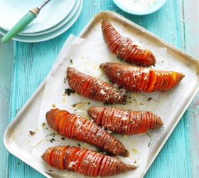 Hasselback Sweet Potatoes