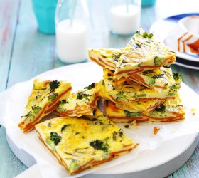 Sweet Potato and Broccoli Frittata