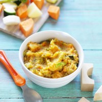 Sweet Potato, Broccoli and Zucchini Mash