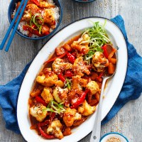 Sweet and Sour Air Fryer Cauliflower