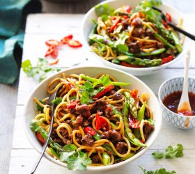 Sweet Chilli Turkey Noodle Stir-fry