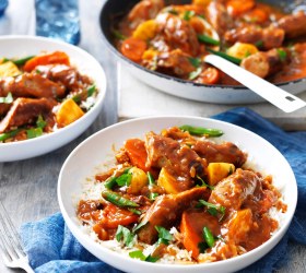 Sweet and Savoury Sausage Curry