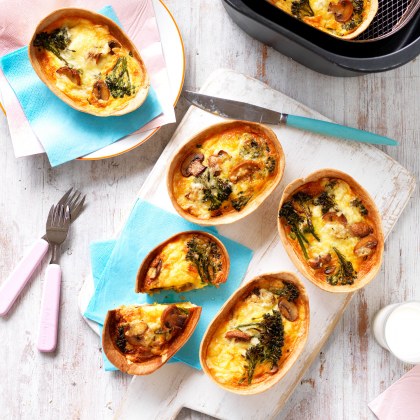 Air Fryer Taco Boats