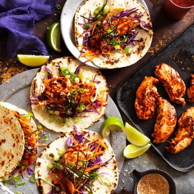 Teriyaki Chicken Tacos