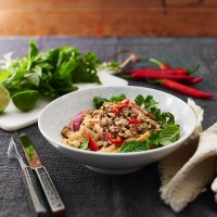 Thai Peanut and Chicken Noodle Salad