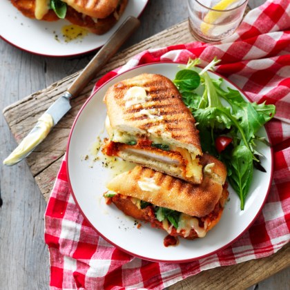 Chicken Parmigiana Toastie