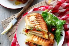 Chicken Parmigiana Toastie