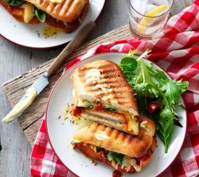 Chicken Parmigiana Toastie