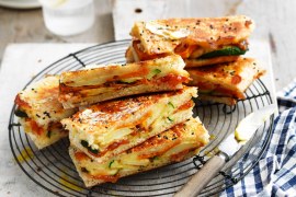 Roast Veggie Turkish Toastie