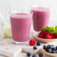 Berry, Yoghurt and Mint Smoothie