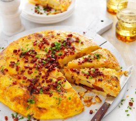 Spanish Potato and Chorizo Tortilla