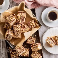 Peanut Crackle Bars