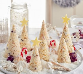 White Christmas Forest Platter