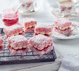 Pink Jelly Cakes