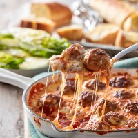 One-pan Meatball Parmigiana