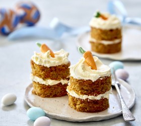 Mini Carrot Layer Cakes