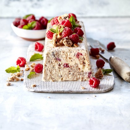 Delicious Hot Cross Bun and Chocolate Semifreddo